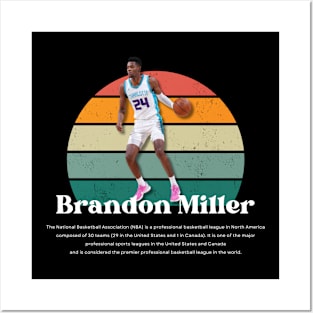 Brandon Miller Vintage V1 Posters and Art